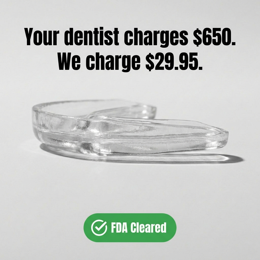 Wake Up Without Jaw Pain — Custom-Fit at Home in 3 Minutes