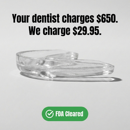 Wake Up Without Jaw Pain — Custom-Fit at Home in 3 Minutes