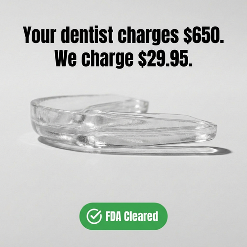 Wake Up Without Jaw Pain — Custom-Fit at Home in 3 Minutes